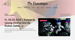 Desktop Screenshot of dieuntuechtigen.com